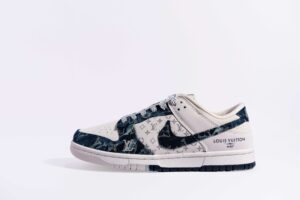 Nike SB Dunk Low Retro Denim Blue & LV